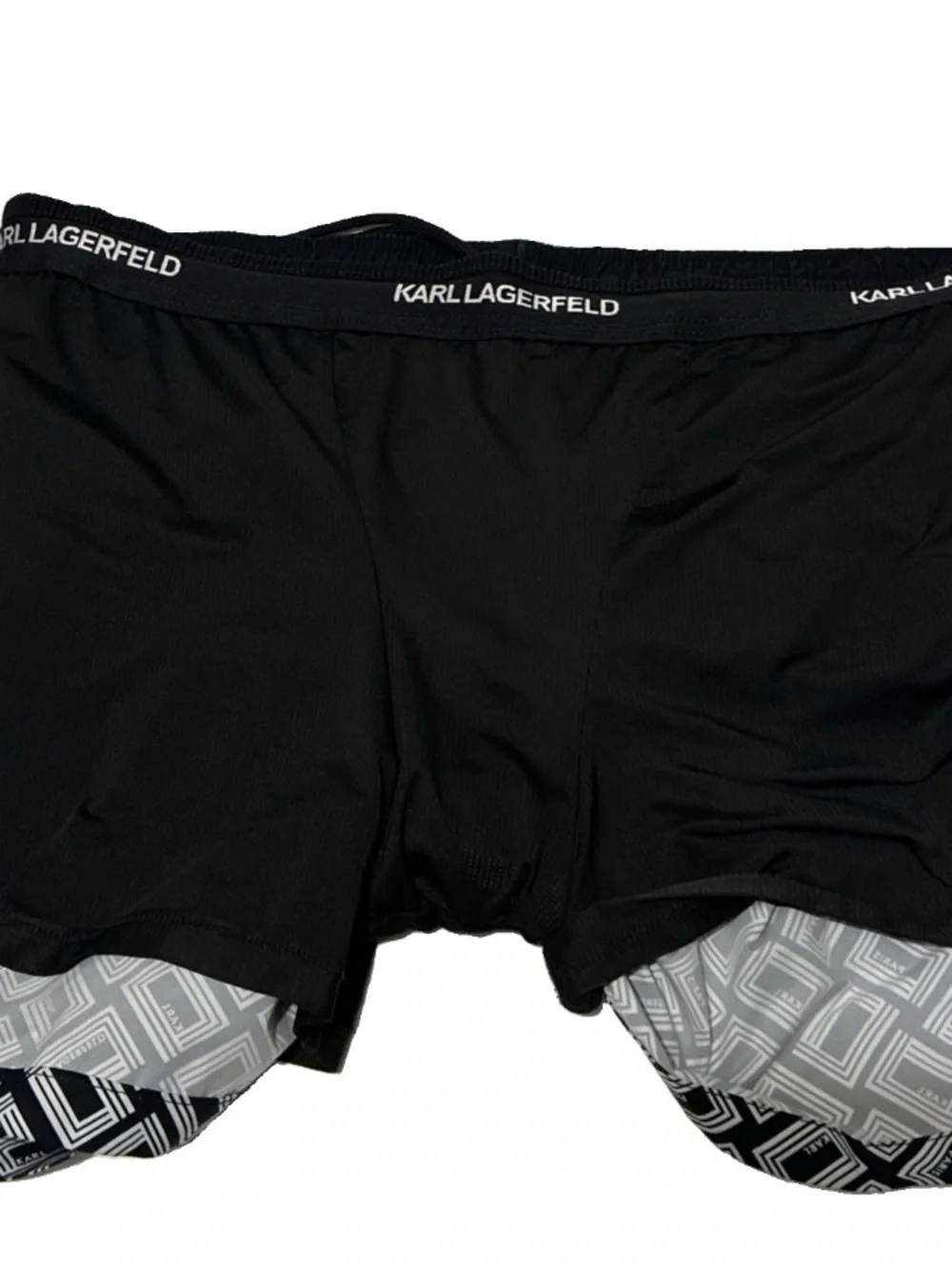 Karl Lagerfeld-Men's Regular-Fit Quick-Dry 5